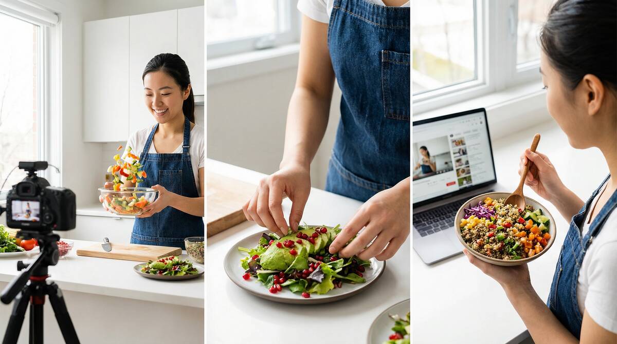 西瓜视频美食视频